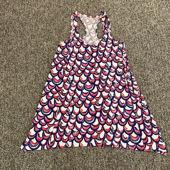 Lilly Pulitzer Scoop Neck Knit Tank Dress Sz M - Picture 7 of 9